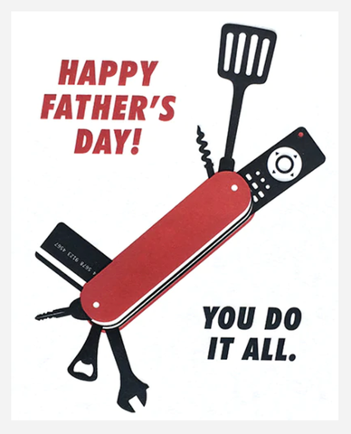 You Do It All Fathers Day Card