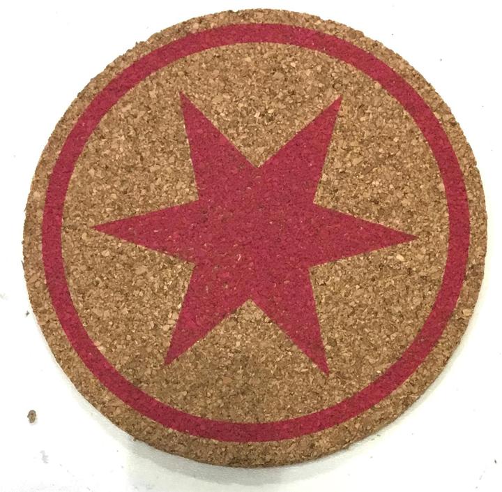 Red Star Chicago Coaster