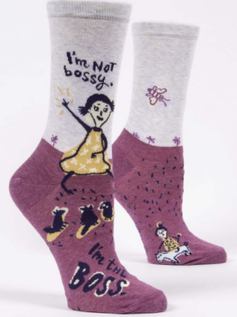 I'm Not Bossy Socks