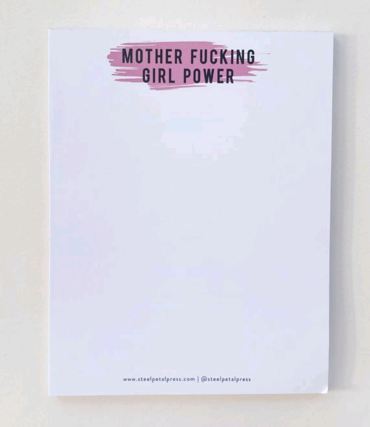 MF Girl Power Pocket Notepad