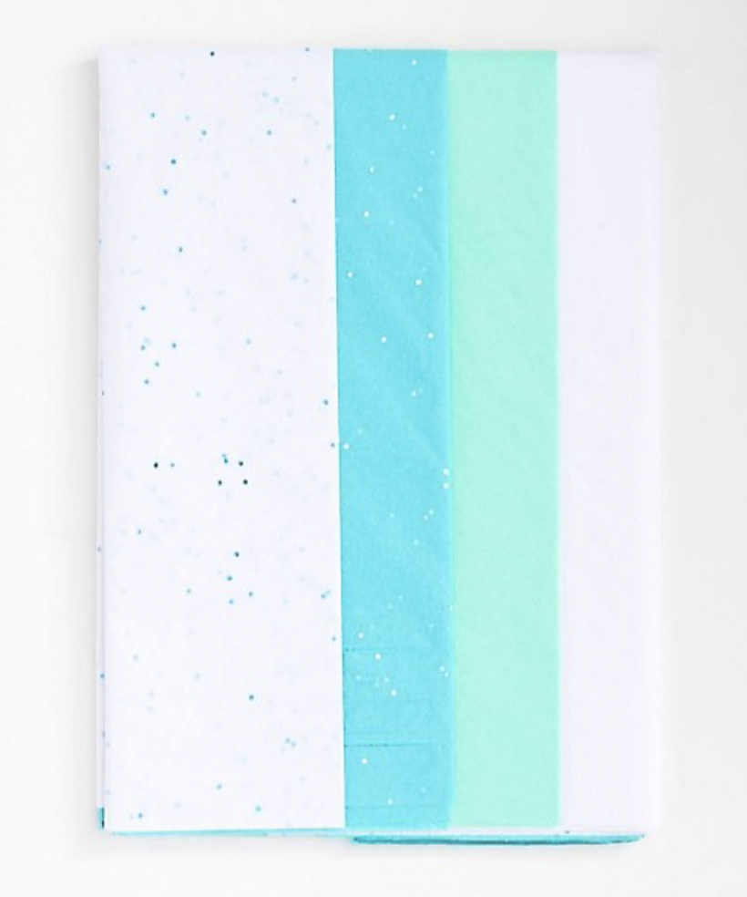 Blue Sparkle Tissue Paper 16 sheets