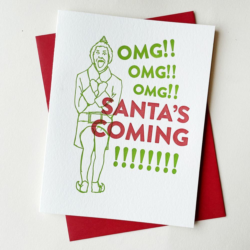 Santa's Elf Card