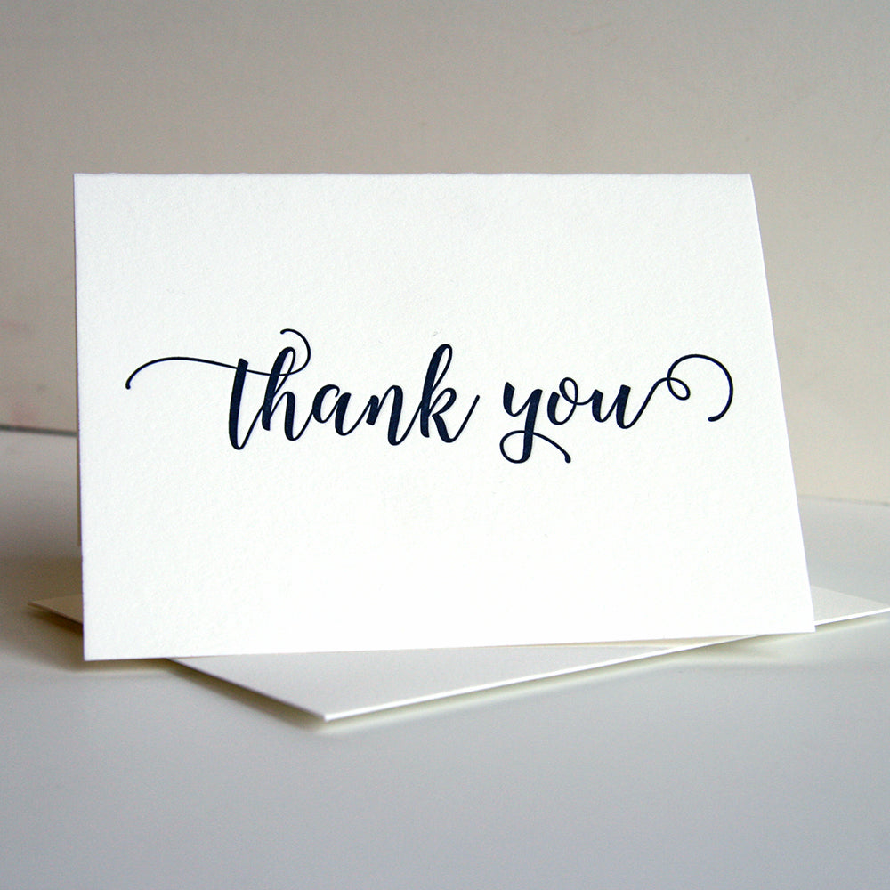 Navy Thanks Card