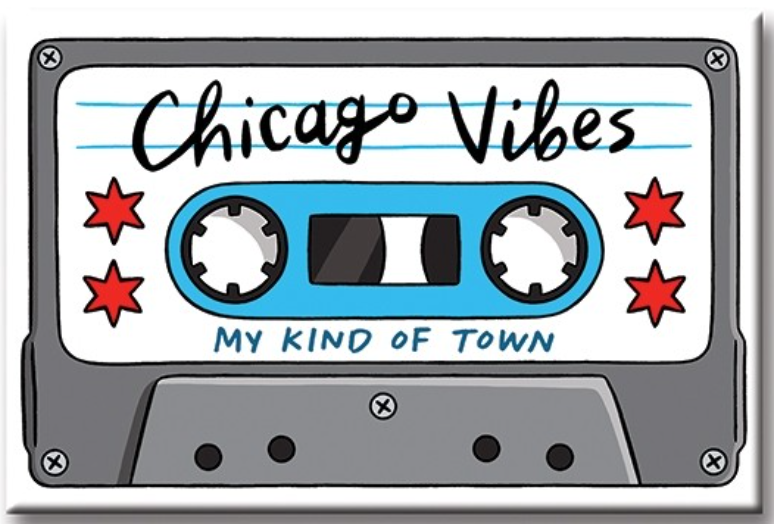Chicago Vibes Mixtape Magnet