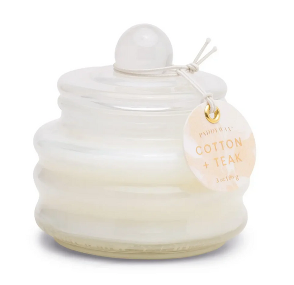 White Cotton & Teak