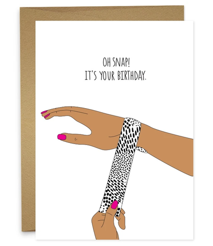 Oh Snap Birthday Card