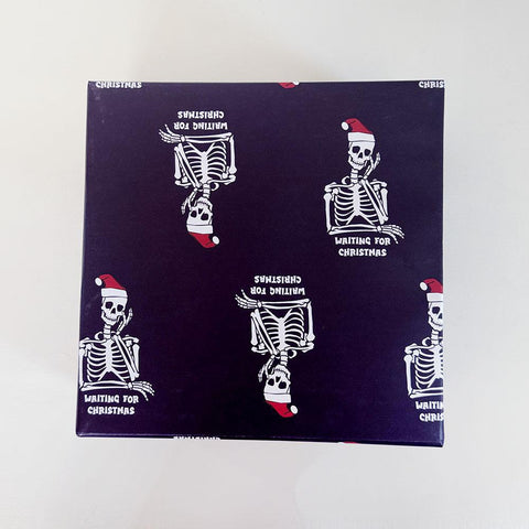 Skeleton Christmas Wrap 