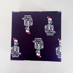 Skeleton Christmas Wrapping Paper