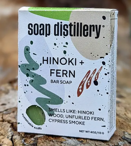 Hinoki And Fern Soap Bar