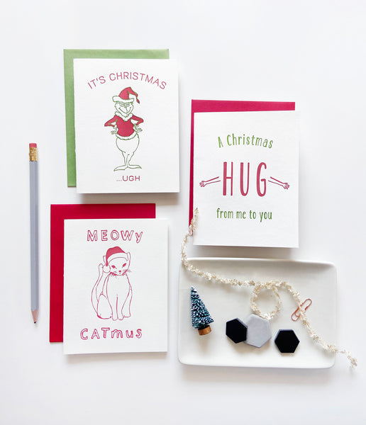Grinch Christmas Card