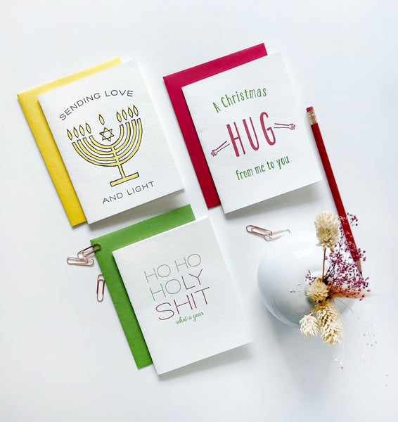 Menorah Love & Light Card