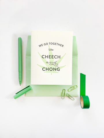 Cheech and Chong Love Card