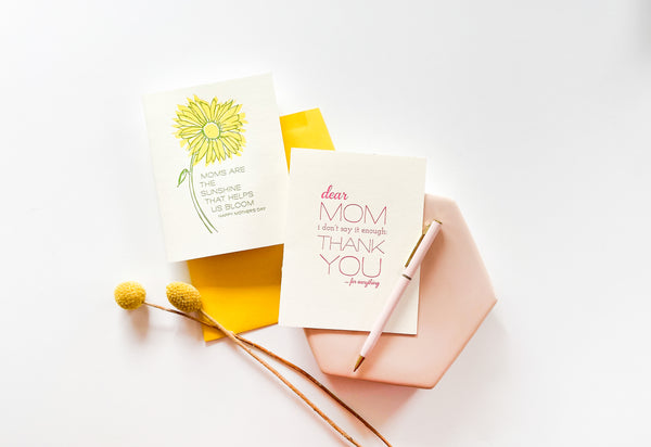 Sunflower Mom Card
