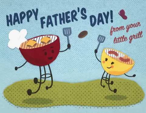 From Your Little Grill Dad Card