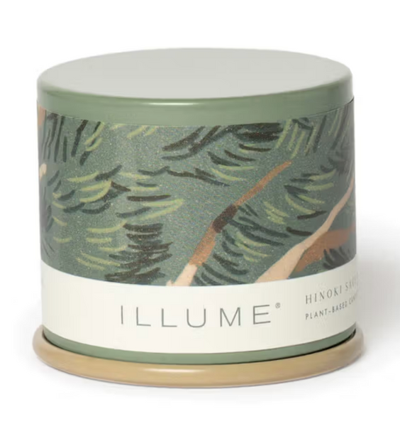 3 oz. Demi Tin Vanity Candle - Blackberry Absinthe, Fresh Sea Salt, Santal Birch, Borealis Moss, Rhubard Honey, Oleander Oak, Driftwood, Thai Lily, Coconut Milk Mango, Blackberry Absinthe, Tonka Noir, Santal Fig, Oud Wood - IC - Steel Petal Press