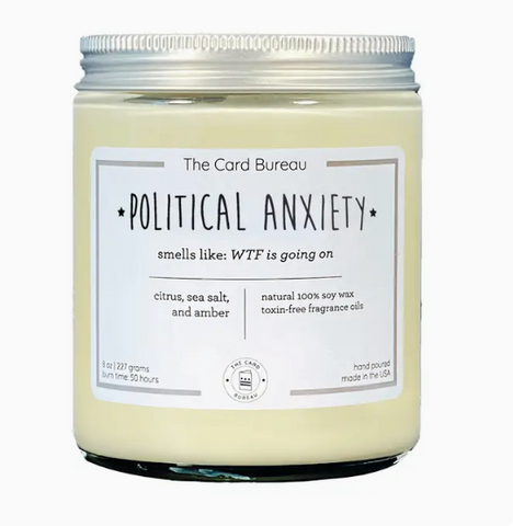 Political Anxiety Candle