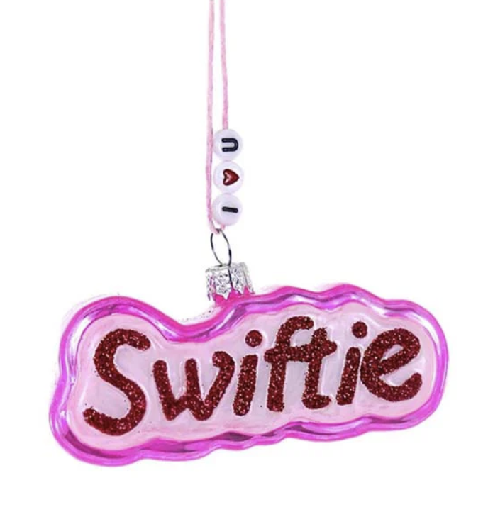 Swiftie Glass Ornament
