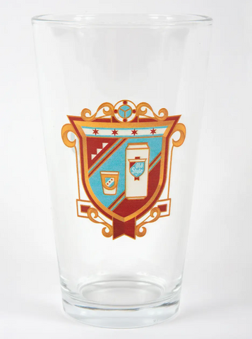 Chicago Handshake Pint Glass
