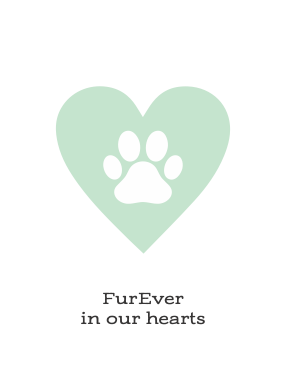 FurEver In Our Hearts Card 