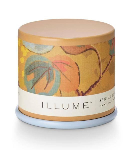 3 oz. Demi Tin Vanity Candle - Blackberry Absinthe, Fresh Sea Salt, Santal Birch, Borealis Moss, Rhubard Honey, Oleander Oak, Driftwood, Thai Lily, Coconut Milk Mango, Blackberry Absinthe, Tonka Noir, Santal Fig, Oud Wood - IC - Steel Petal Press