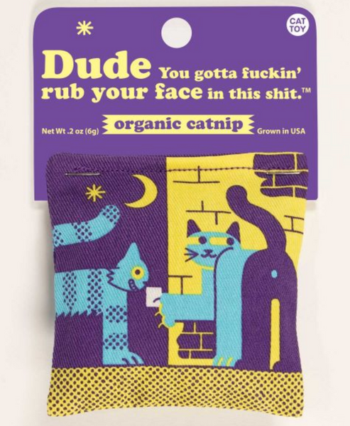 Rub your face Catnip