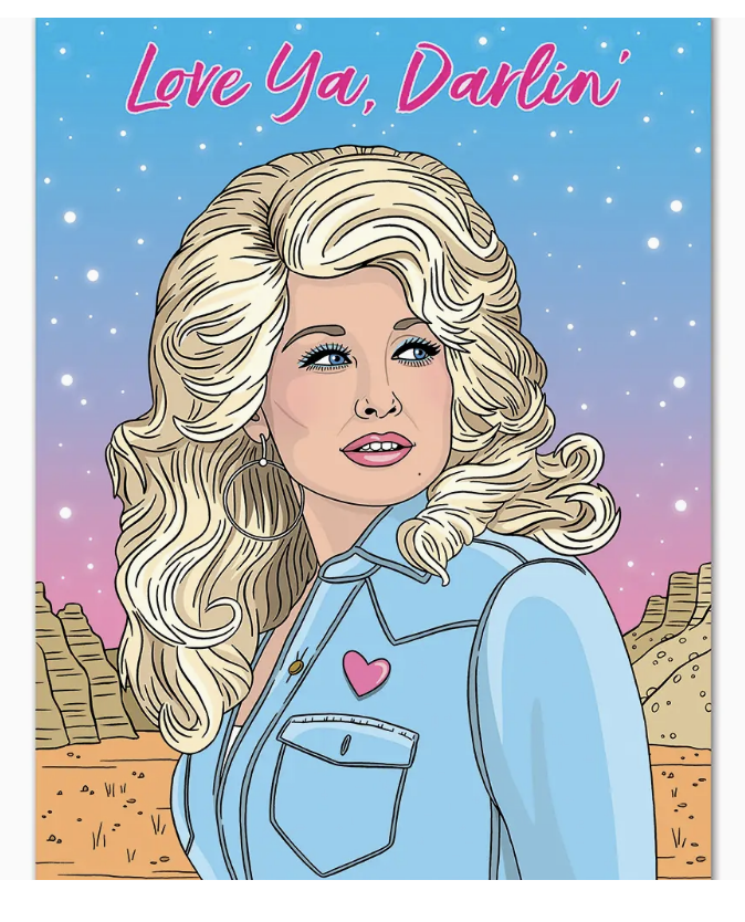 Dolly Parton Love Ya Card 