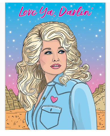 Dolly Parton Love Ya Card 