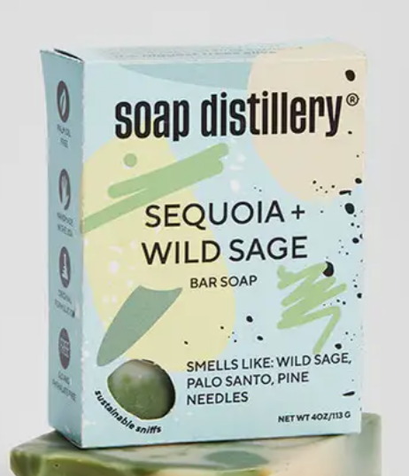 Sequoia + Wild Sage Soap 