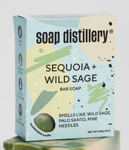 Sequoia + Wild Sage Soap 