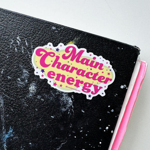 Main Character Energy Sticker 