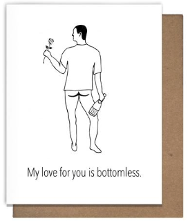 Bottomless Love Card