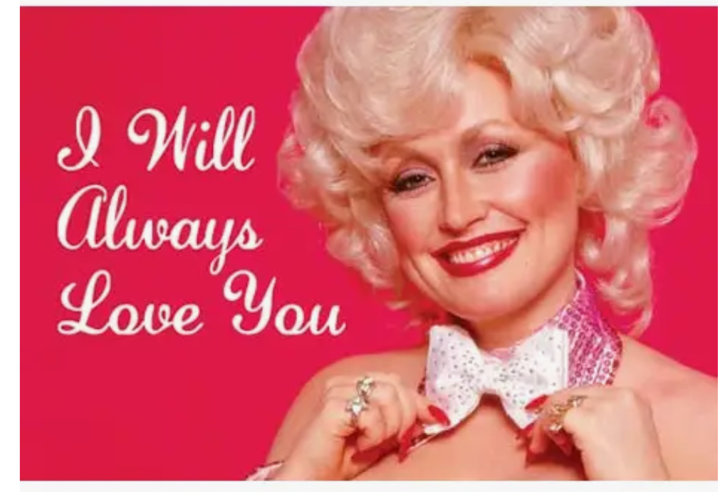 Dolly Parton Love You Magnet