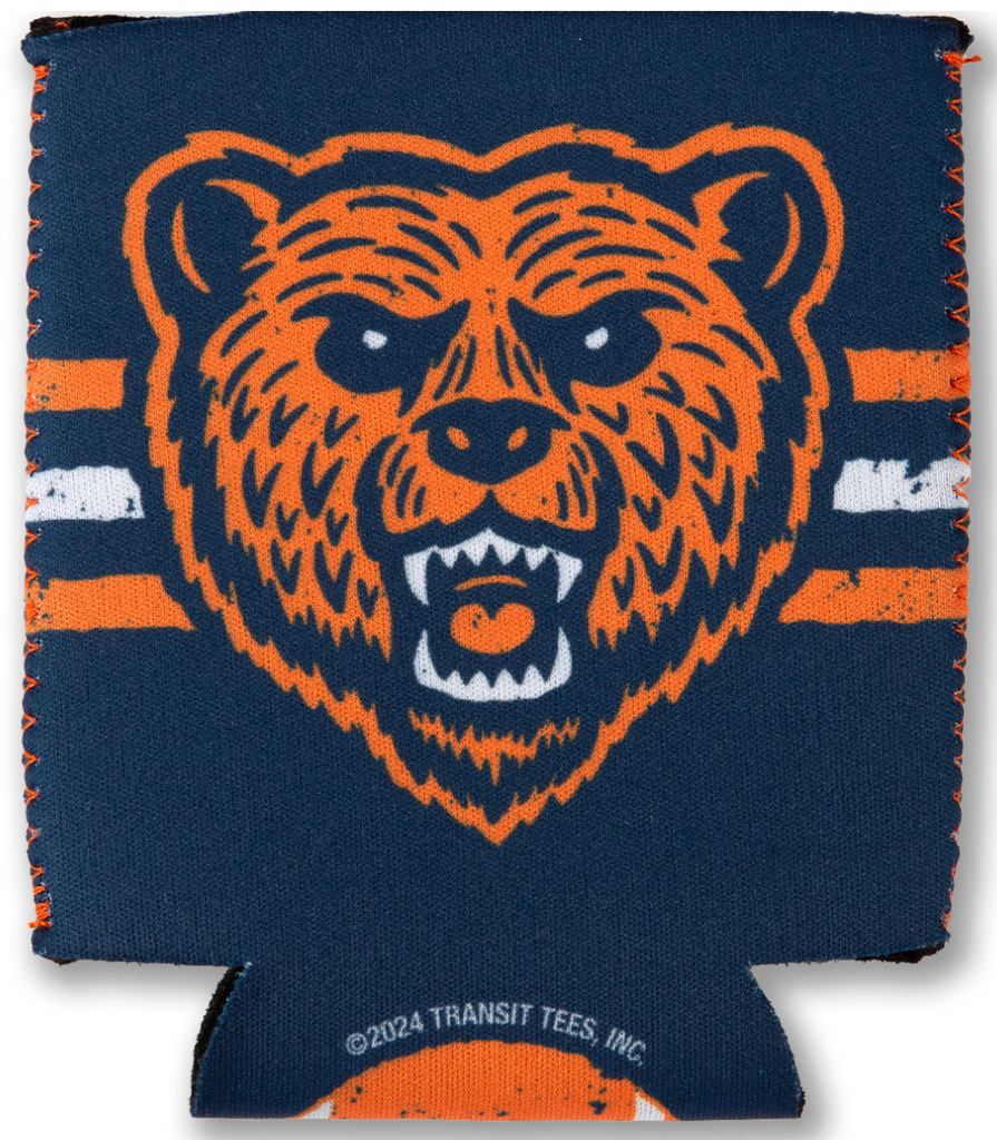 Koozie Bear Down Chicago Bears