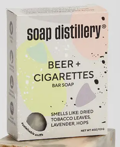 Beer + Cigarettes Soap