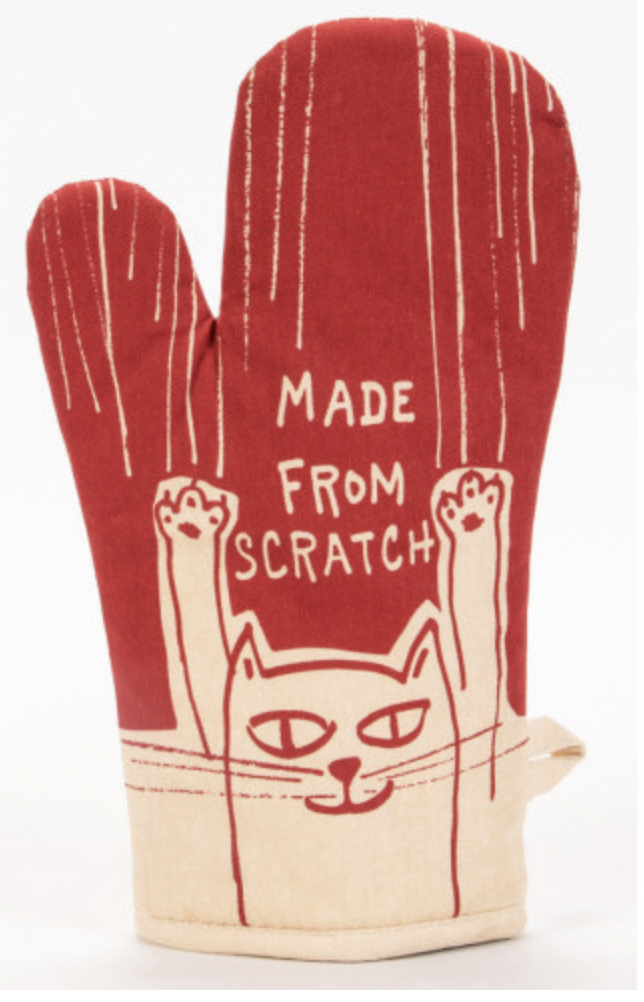 Cat Oven Mitt Made From Scratch - BQ