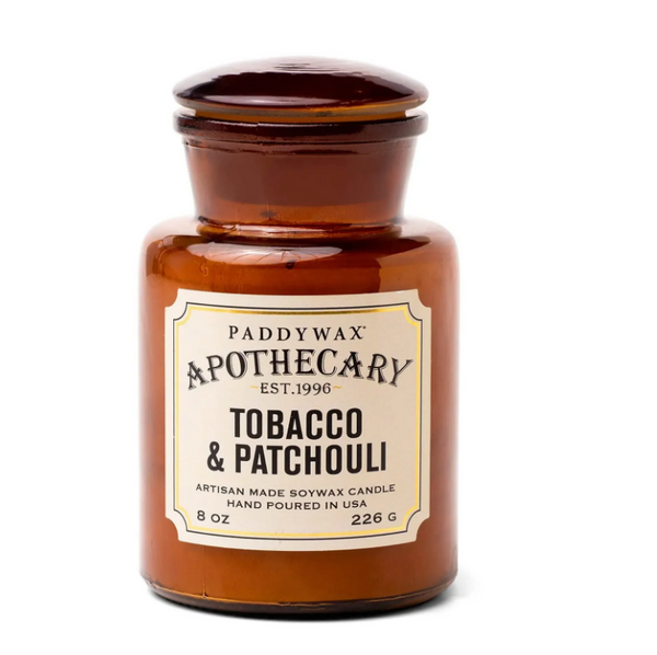 Tobbacco & Patchouli  Apothecary Candle