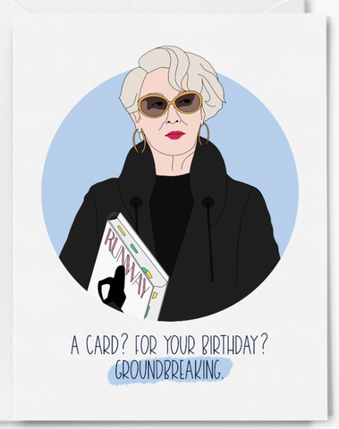 Sammy Gorin - Devil Wears Prada Miranda Priestly Card