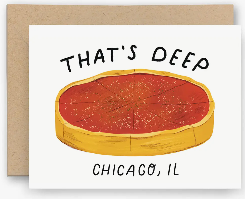 That's Deep Chicago Pizza Card