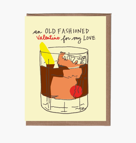 Old Fashioned Valentine Card