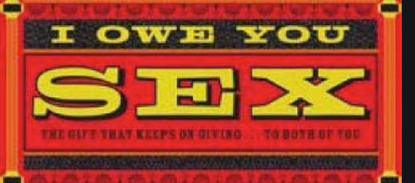 Sex Coupon Book