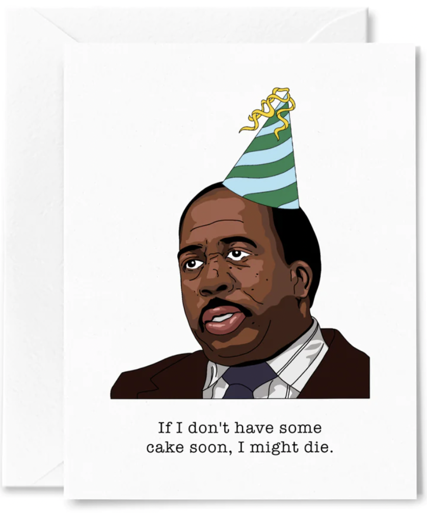 Stanley Birthday Cake Card