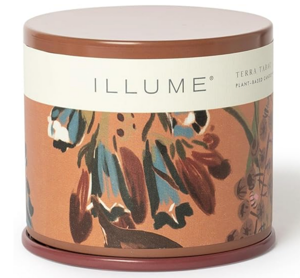 Terra Tabac Large Tin Candle