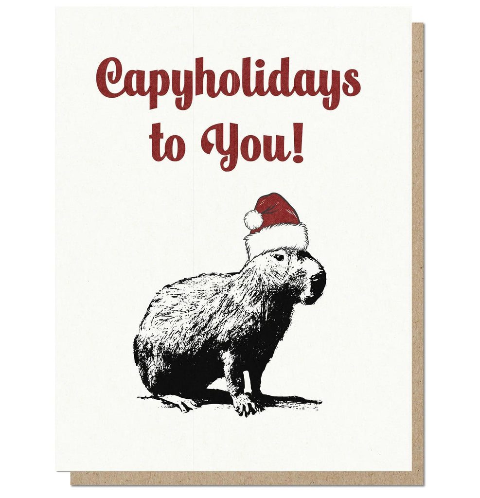 Capyholidays to You Card - GSP