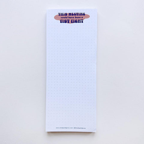 Fist Fight Listpad 