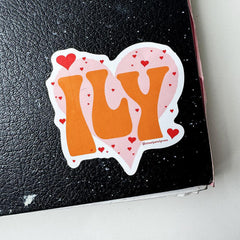 ILY Sticker