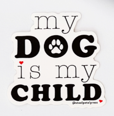 Dog Child Sticker