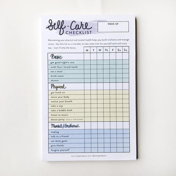 Self Care Tracker 