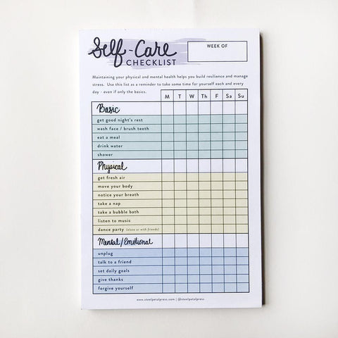 Self Care Tracker 