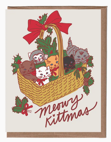 Meowy Kittmas Card