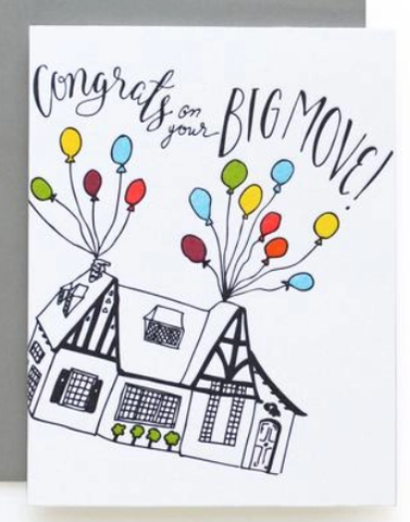 Congrats On Your Big Move Card